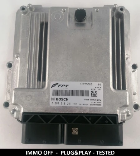 55265683 0281018291 centralina do motor Bosch Fiat Ducato 3.0