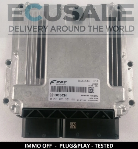 Centralita de motor 55262544 0281031351  DUCATO PLUG AND PLAY
