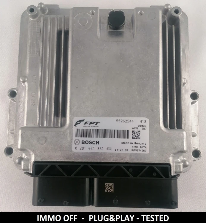 55262544 0281031351 centralina do motor Bosch Fiat Ducato 3.0