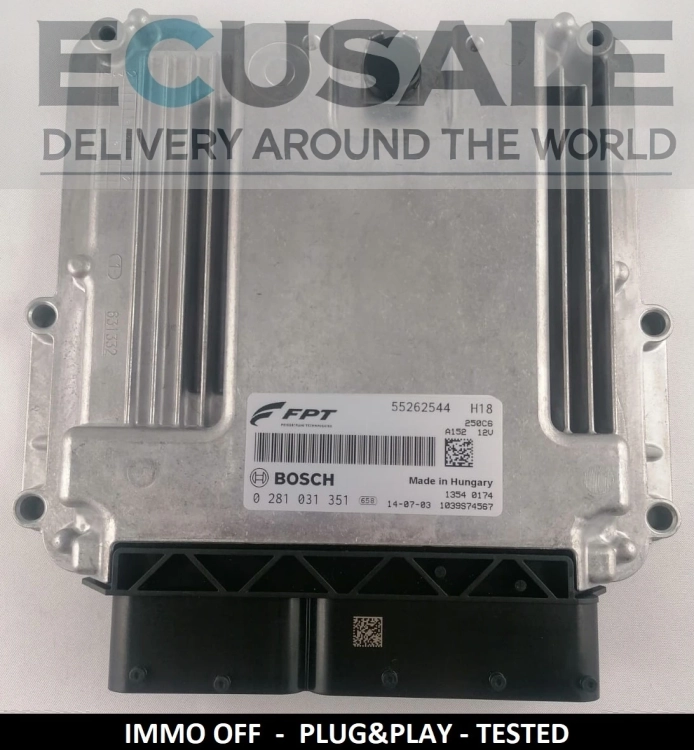 Calculateur moteur 55262544 0281031351  DUCATO PLUG AND PLAY