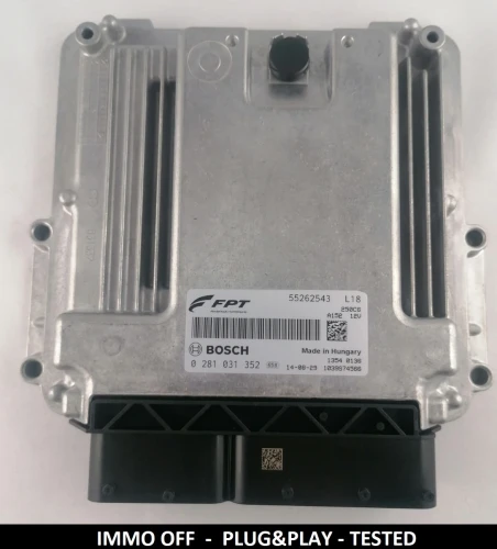 55262543 0281031352 calculateur moteur Bosch Fiat Ducato 3.0