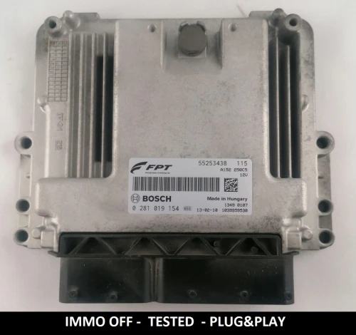 55253438 0281019154 Bosch-Motorsteuergerät Fiat Ducato 2.0