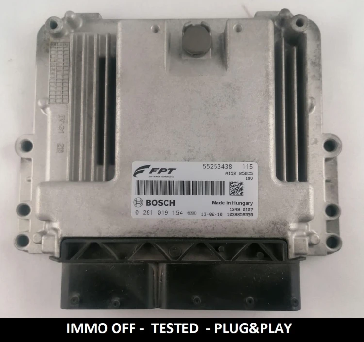 55253438 0281019154 Bosch-Motorsteuergerät Fiat Ducato 2.0