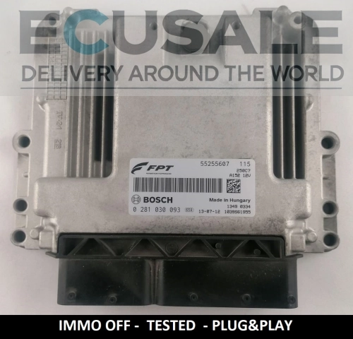 55255607 0281030093 centralina do motor Bosch EDC17C49 Ducato Boxer Jumper 2.0 Virgin Plug and Play