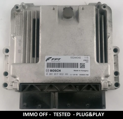 55244342 0281017832 Bosch-Motorsteuergerät Fiat Ducato 2.0