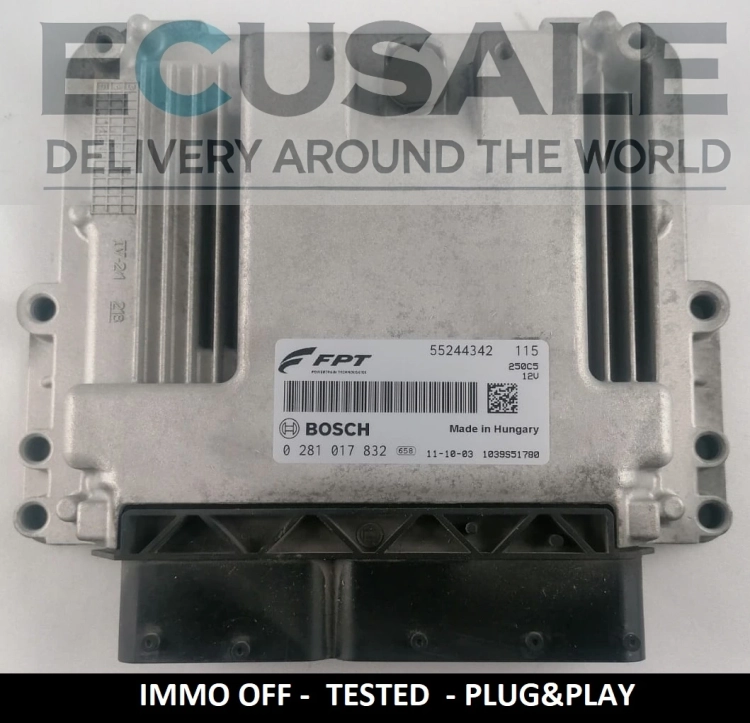 CALCULATEUR MOTEUR 55244342 0281017832 DUCATO BOXER  immo off