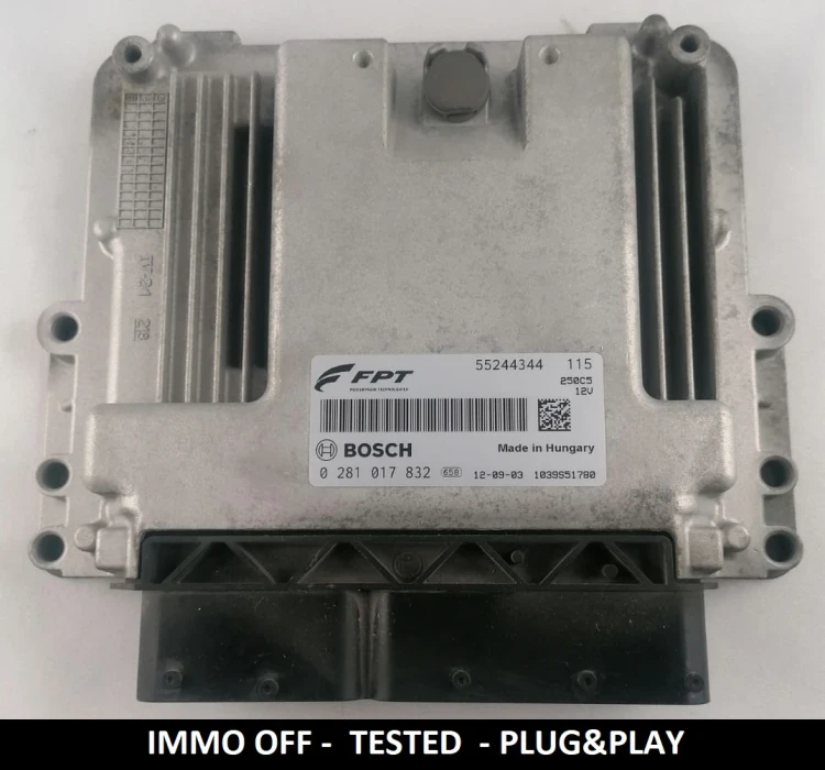 55244344 0281017832 centralina do motor Bosch Fiat Ducato 2.0