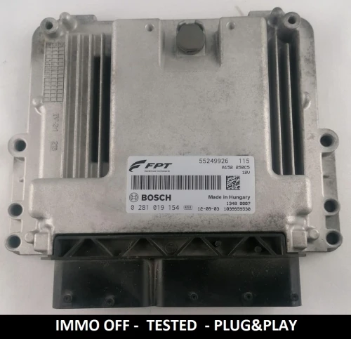 55249926 0281019154 Bosch-Motorsteuergerät Fiat Ducato
