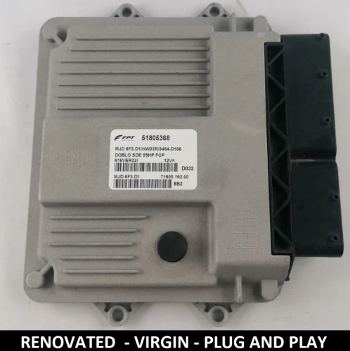 51805368 MJD 6F3.D1 centralina do motor Fiat Doblo 1.3 Multijet