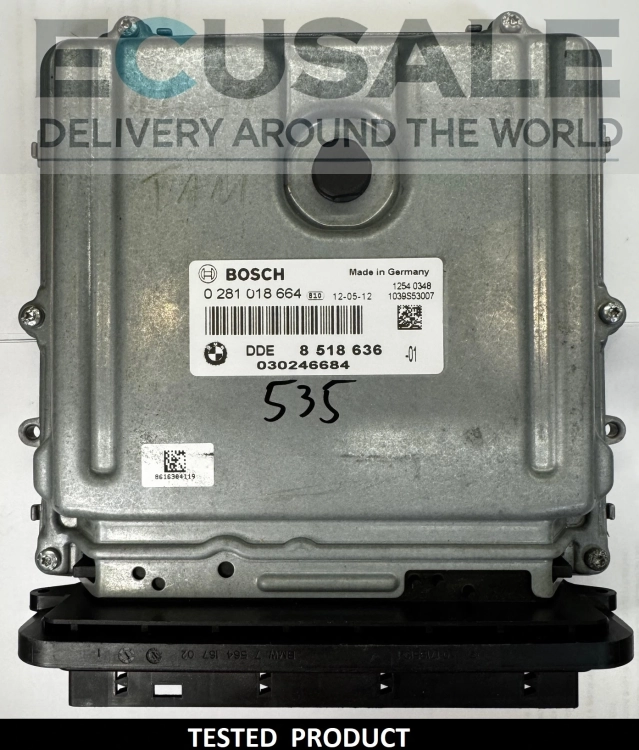 ecu DDE8518636 0281018664  8518636-01 bmw CALCULATEUR