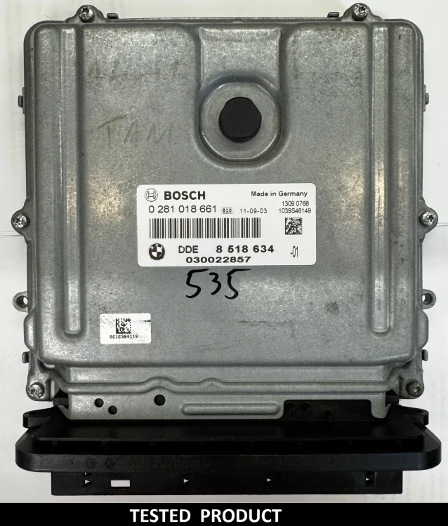 8518634 0281018661 centralina motore BMW 2.0 Diesel DDE8518634 F10 / F11