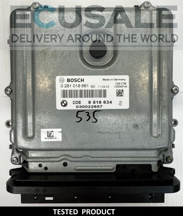 ecu  DDE8518634 0281018661 CALCULATEUR