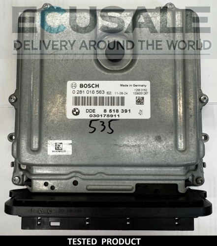 ECU BMW DDE8518391 0281018563 CALCULATEUR