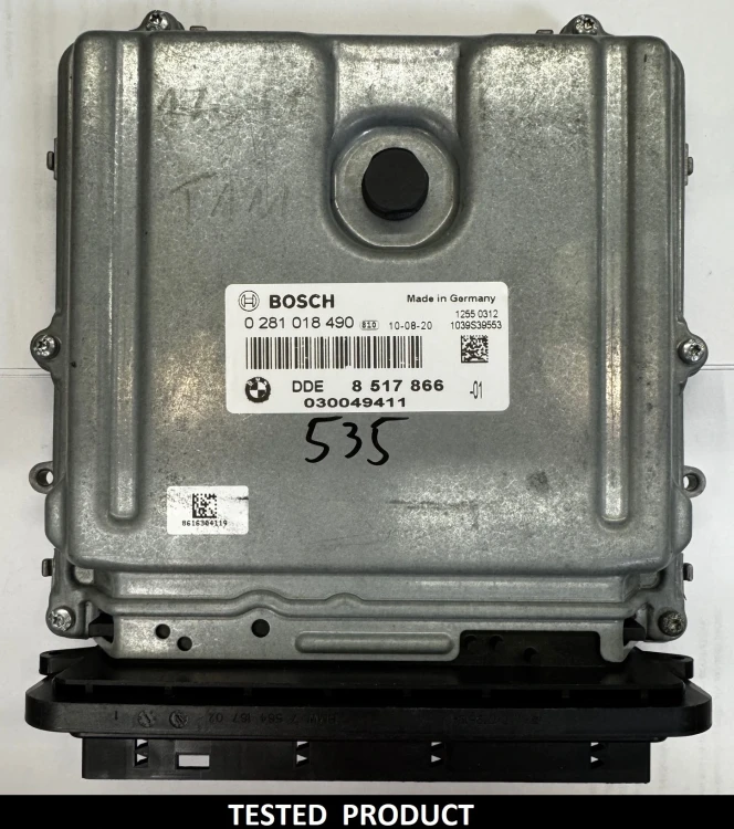 8517866 0281018490 sterownik silnika BMW 2.0 Diesel DDE8517866 F10 / F11