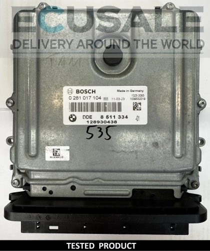 ecu  BMW DDE8511334 0281017104 STEUERGERÄT