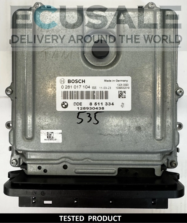 ecu  BMW DDE8511334 0281017104 CALCULATEUR