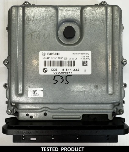 8511332 0281017102 calculateur moteur BMW 2.0 Diesel DDE8511332