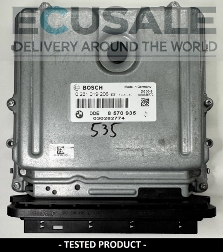 ecu bmw DDE8570935 0281019206 CENTRALINA DO MOTOR