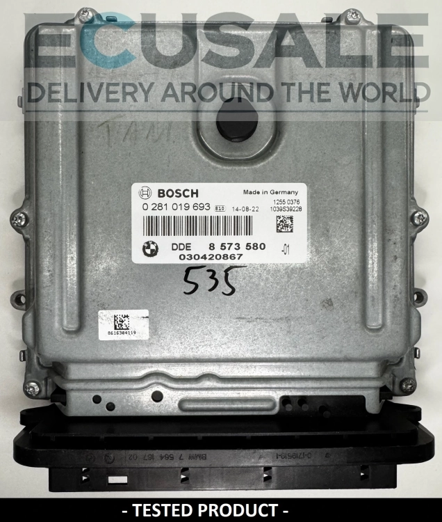 ecu 2.0 diesel do BMW DDE8573580 0281019693 CALCULATEUR