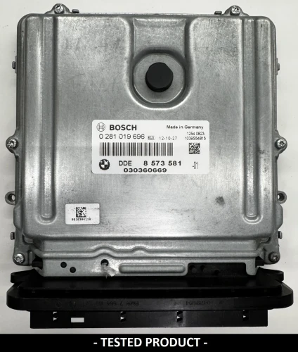 8573581 0281019696 calculateur moteur BMW 2.0 Diesel DDE8573581