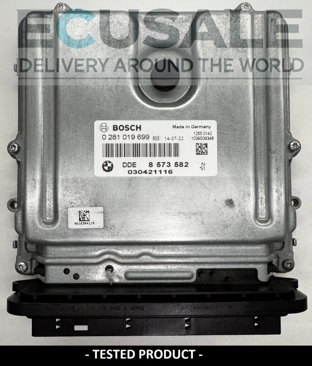 ecu BMW 2.0 diesel  DDE8573582 0281019699 CENTRALITA
