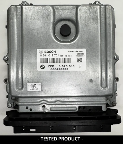 8573583 0281019701 sterownik silnika BMW 2.0 Diesel DDE8573583 F11 525d