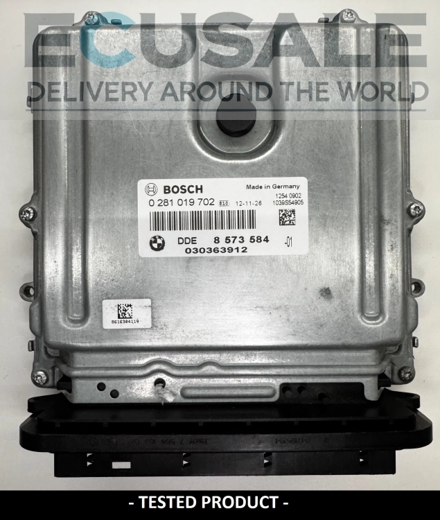 ecu BMW 2.0 525 diesel DDE8573584 0281019702 STEUERGERÄT