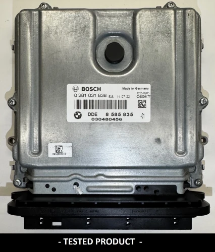 8585835 0281031838 sterownik silnika BMW 2.0 Diesel DDE8585835