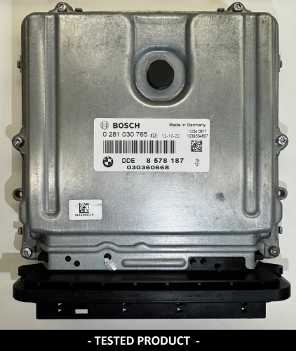 8578187 0281030765 centralina motore BMW 2.0 Diesel DDE8578187