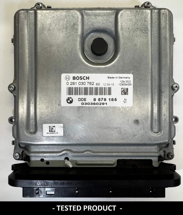8578185 0281030762 sterownik silnika BMW 2.0 Diesel DDE8578185