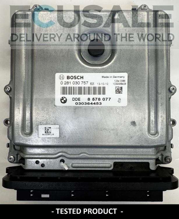 ECU DDE8578077 0281030757 bmw 5 CALCULATEUR