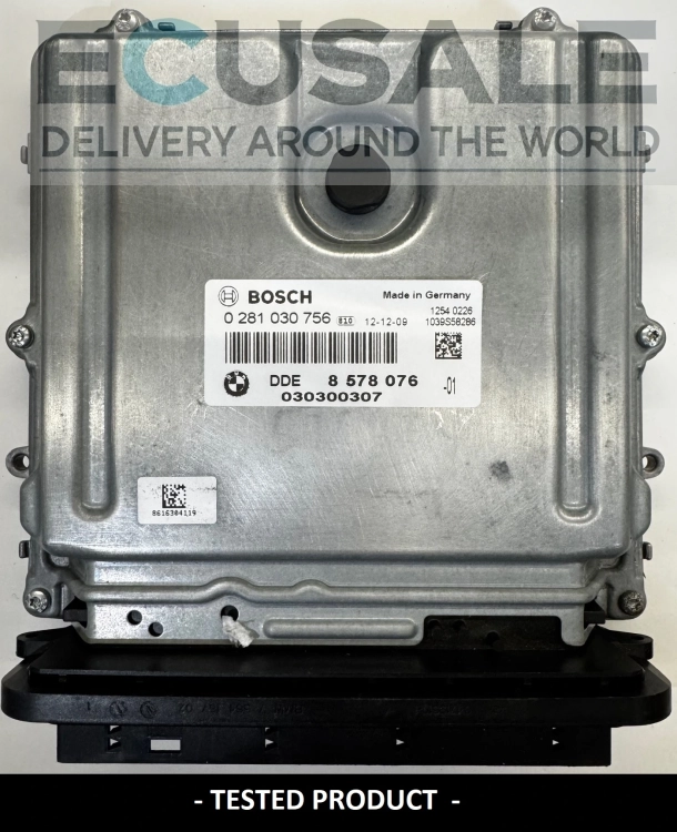 ecu BMW 2.0 DDE8578076 0281030756 CALCULATEUR