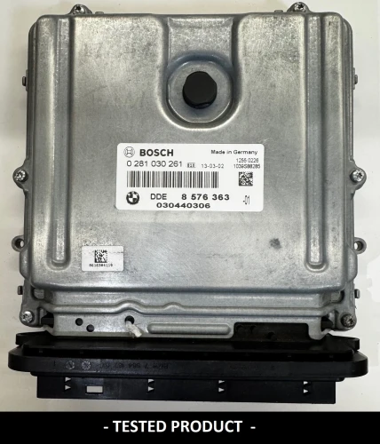8576363 0281030261 sterownik silnika BMW 2.0 Diesel DDE8576363