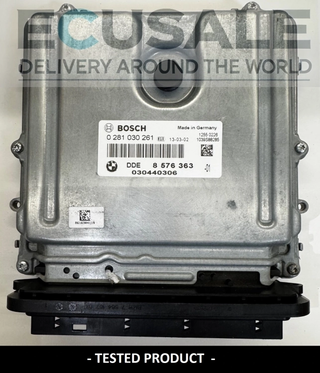 ecu BMW DDE8576363 0281030261 CALCULATEUR