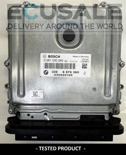 ecu BMW DDE 8576360 0281030260 CALCULATEUR