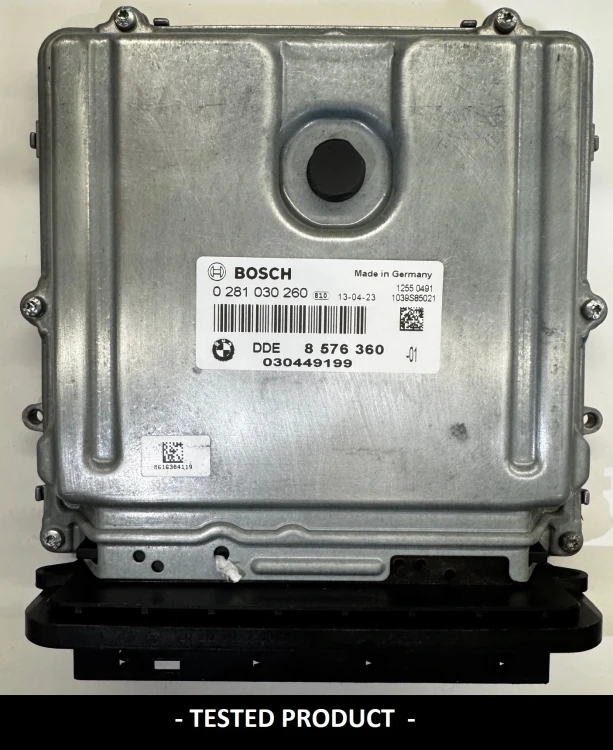 8576360 0281030260 sterownik silnika BMW 2.0 Diesel DDE8576360