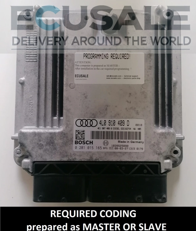 ECU Audi-Q7 4L0910409D 0281015165 CENTRALITA