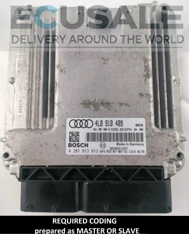 ECU AUDI-4.2-4L0910409-0281013013-1 CALCULATEUR