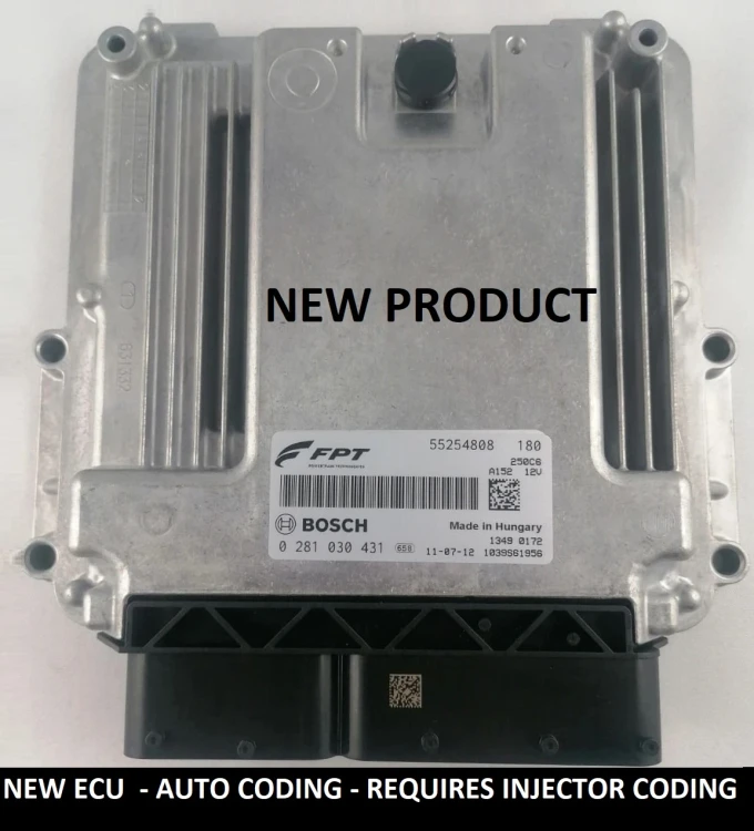 55254808 0281030431 nowy sterownik silnika Bosch Fiat Ducato 3.0
