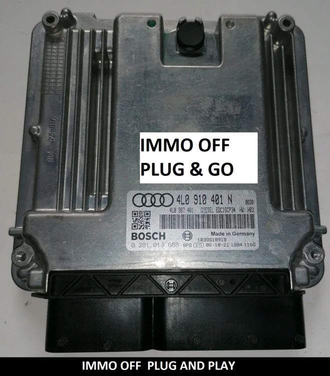 0281013688 4L0910401N calculateur moteur Bosch EDC16CP34 Audi Q7 3.0 TDI