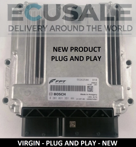 NEUF Calculateur moteur 55262544 0281031351  DUCATO PLUG AND PLAY