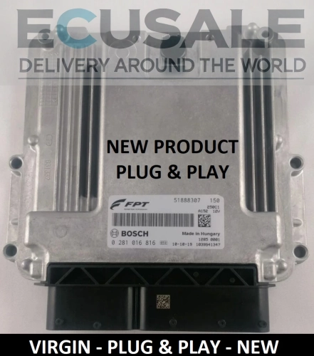 NEW ECU engone controller 51888307 0281016816 IMMO OFF DUCATO