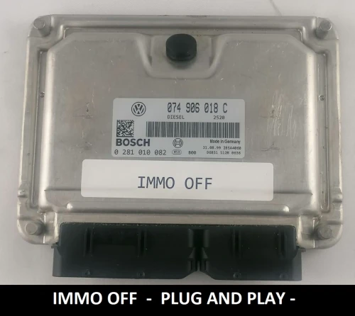 0281010082 074906018C centralina motore Bosch VW T4 2.5 TDI