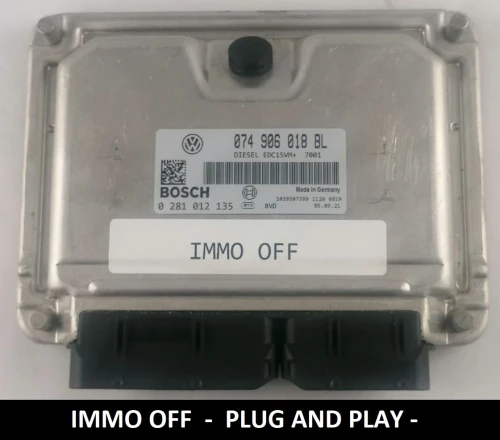 0281012135 074906018BL calculateur moteur Bosch VW T4 / LT 2.5 TDI