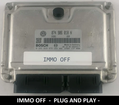 0281010078 074906018N centralina motore Bosch VW T4 / LT 2.5 TDI