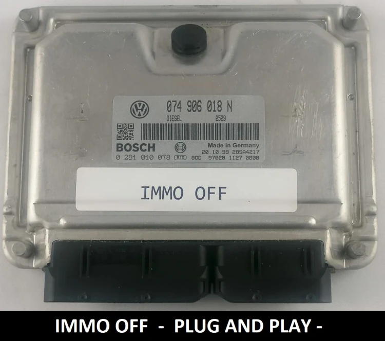 0281010078 074906018N Motorsteuergerät Bosch VW T4 / LT 2.5 TDI