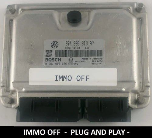 0281010679 074906018AP centralina do motor Bosch VW T4 / LT 2.5 TDI