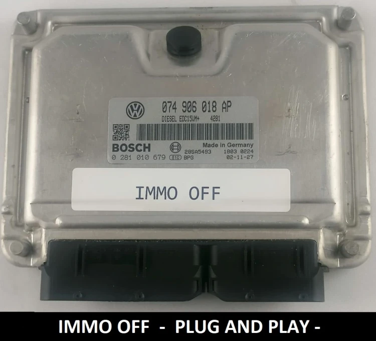 0281010679 074906018AP calculateur moteur Bosch VW T4 / LT 2.5 TDI