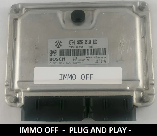 0281010631 074906018BG calculateur moteur Bosch VW T4 / LT 2.5 TDI