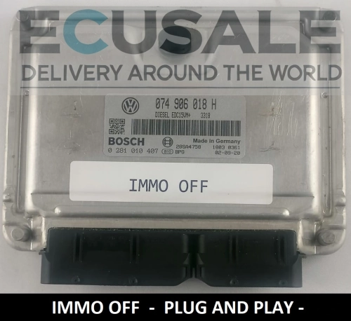 ecu 074906018H 0281010407 immo off VW T4 2.5 Centralita